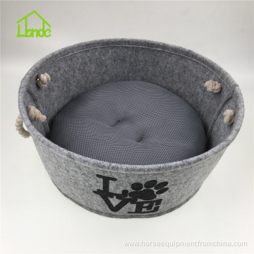 Fashion Felt Washable Cat Pet Beds